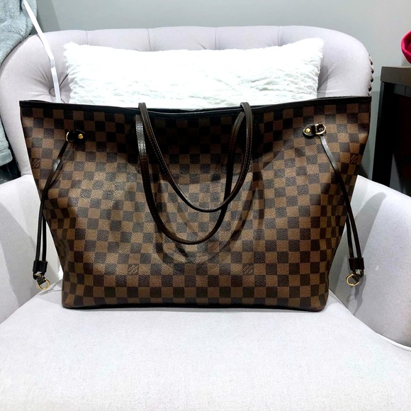 Louis Vuitton Handbags - Neverfull Damier Ebene GM Tote Bag